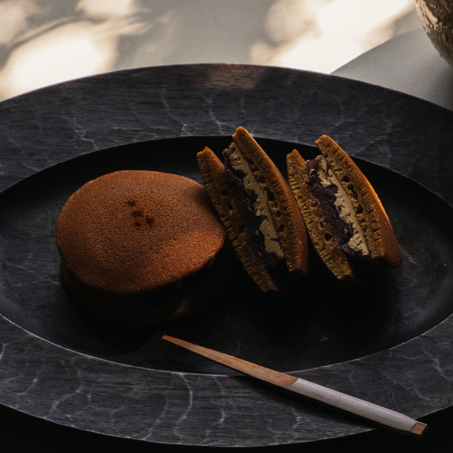 どら焼き 黒 12個入　[店舗受け取り予約]-
