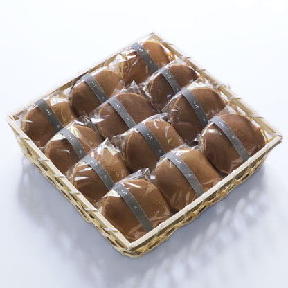 どら焼き 黒 12個入　[店舗受け取り予約]-