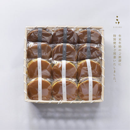 どら焼き 2種 12個入　＜年末年始特別便＞